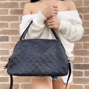 Louis Vuitton | Bags | Louis Vuitton Ponthieu Pm Shoulder Bag Monogram  Empreinte Marine Rouge | Poshmark